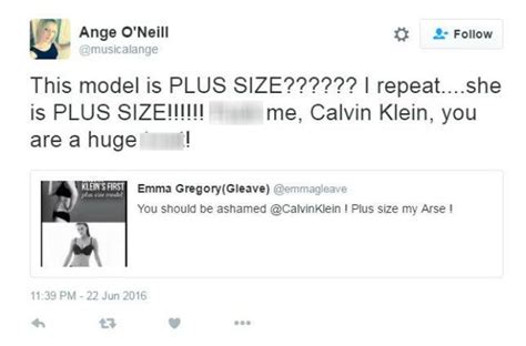 The Truth About Calvin Kleins First Plus Size Model Whos Making People Angry Indy100 Indy100