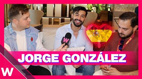 Jorge Gonz Lez Caliente Interview Benidorm Fest Finalist