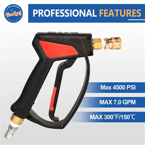 Snapklik TOOLCY Short Pressure Washer Gun