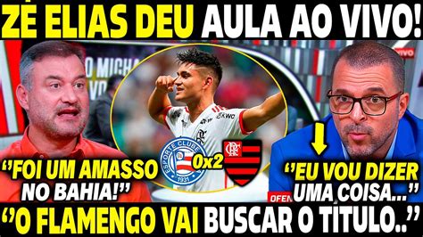 Z Elias Deu Aula Ao Vivo O Flamengo Ainda Vai Buscar Esse T Tulo