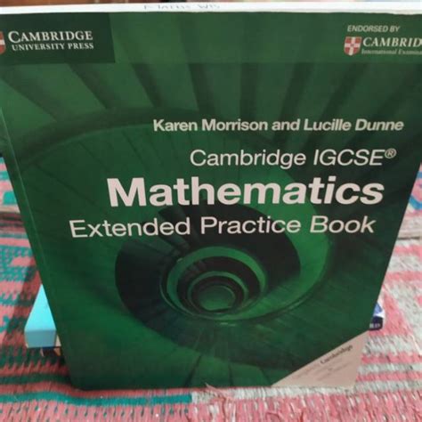 Jual Cambridge Igcse Mathematics Extended Practice Book Karen Shopee