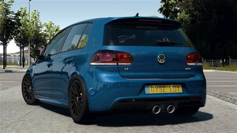 Vw Golf R Mk Apr Stage Pov Drive Review Assetto Corsa Youtube