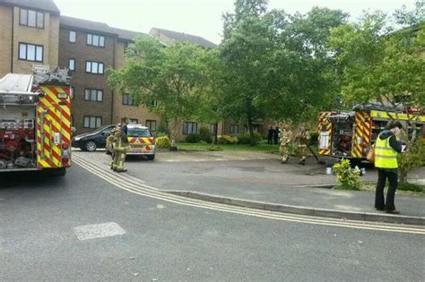 Residents Evacuated From Woking Flats Following Fire Surrey Live