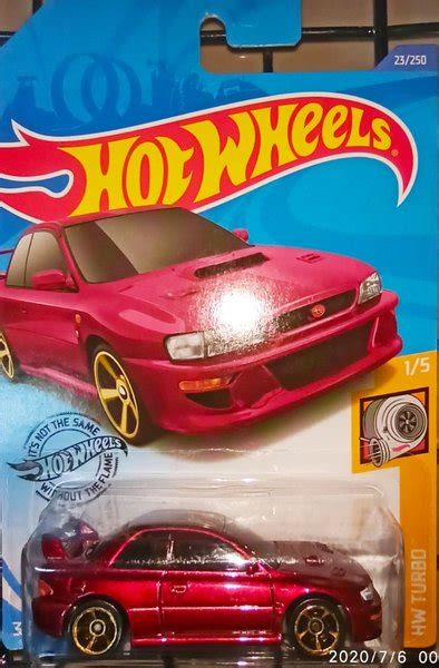 Jual Hotwheels 98 Subaru Impreza 22b Sti Version Red Hw Turbo Hot