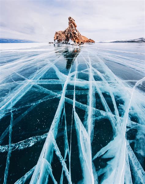 I Walked On Frozen Baikal The Deepest And Oldest Lake On Earth To