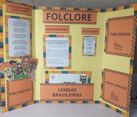 Lapbook Folclore Brasileiro Aline Gomes Barbosa Guedes Hotmart