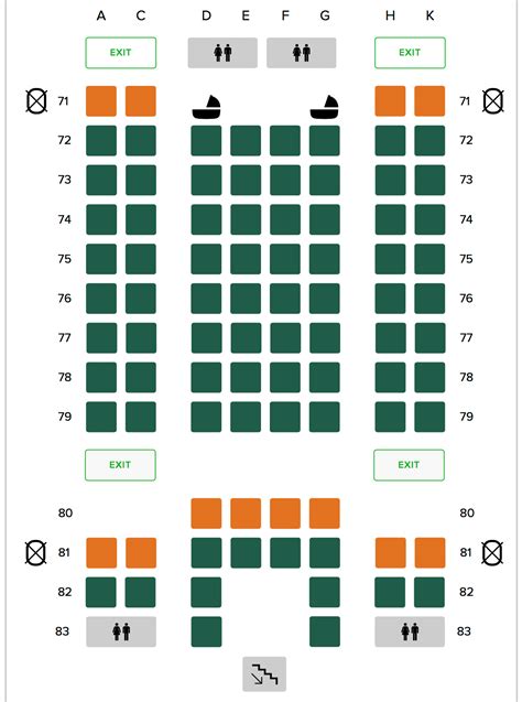 Seat Map Northwest Airlines Boeing B Atlantic Seatmaestro Hot Sex Picture