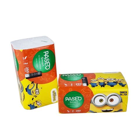 Jual Tisu PASEO Smart Facial Tissue Edisi Minion 250 S 2 Ply Shopee