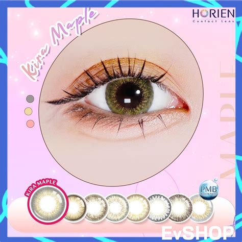 1 PAIR Horien Eye Secret Kira Kira Monthly Disposable Color Contact