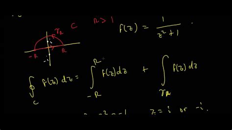 Contour Integration 1 Integrating 1x2 1 Learnmathsfree Youtube