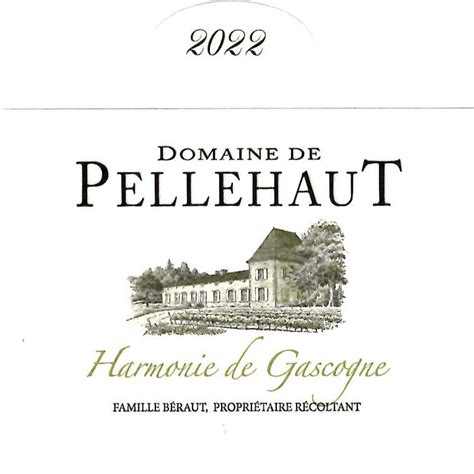 Domaine De Pellehaut Harmonie De Gascogne Igp C Tes De Gascogne White