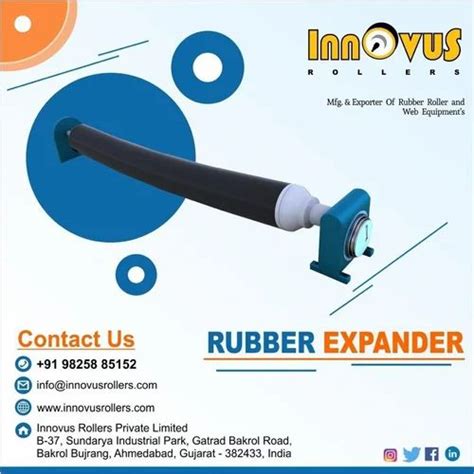 Rubber Expander Roller For Paper Industry At Rs Banana Rollers