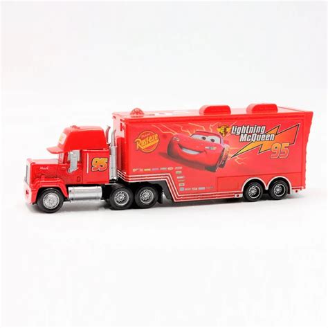 Pixar Cars 2 100 Original Mack Truck No95 Lightning Mcqueen 155