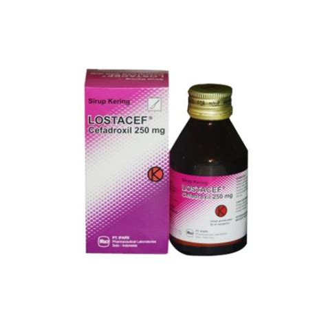 Lostacef 250 Mg Sirup 60 Ml Manfaat Kandungan Dosis Dan Efek Samping