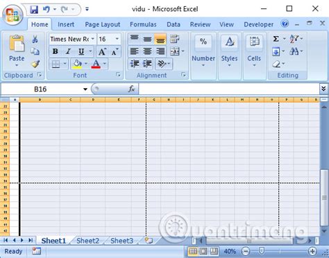 Cách xóa trang trắng trên Excel HỌC VIỆN ĐÀO TẠO TRỰC TUYẾN TẬN TÂM