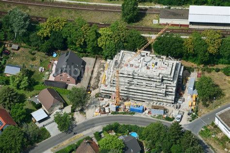 Luftbild Berlin Baustelle Der Neubau Geb Ude Des Altersheim