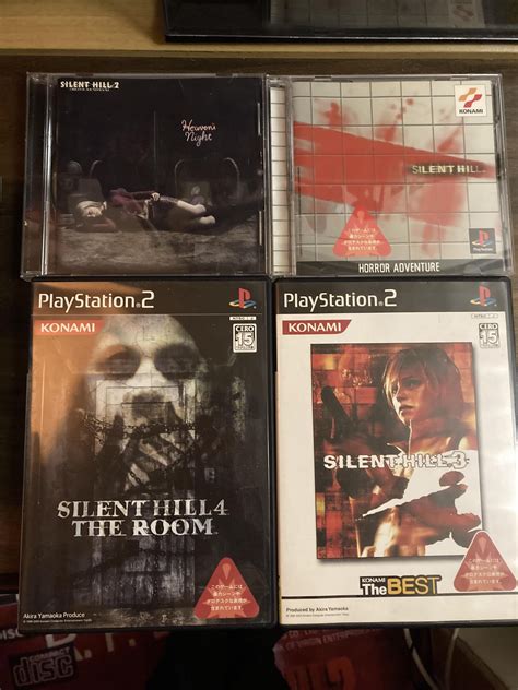 My Silent Hill Collection So Far Rsilenthill