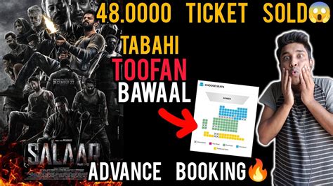 Salaar Advance Booking Report In Overseas Salaar Day Advance