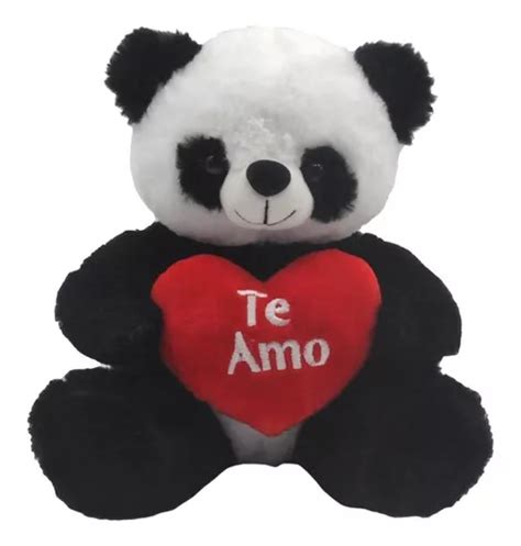 Comprar Peluche Oso Panda Grande Te Amo Cm San Valentin Enamorados