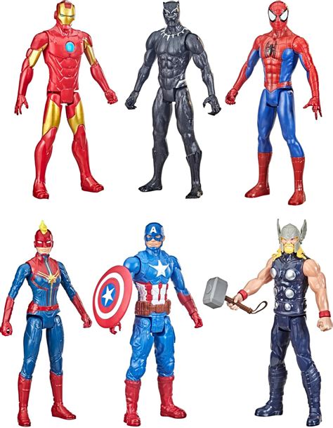 Marvel Titan Hero Series Action Figure Multipack 6 Action