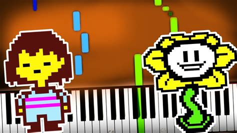 Undertale Once Upon A Time 【intro Opening Ost Theme Song】piano Tutorial Sheet Music Midi