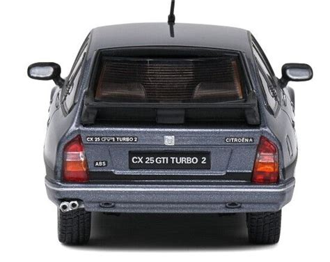 SOLIDO Citroen Cx Gti Turbo II Grey Metallic 1990 Scale 1 43