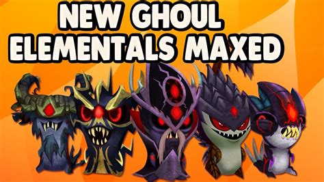 All New Ghoul Elementals Maxed Out Slugterra Slug It Out 2 Youtube