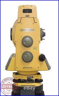 Topcon Gpt 8203a Prismless Robotic Surveying Total Station Sokkia