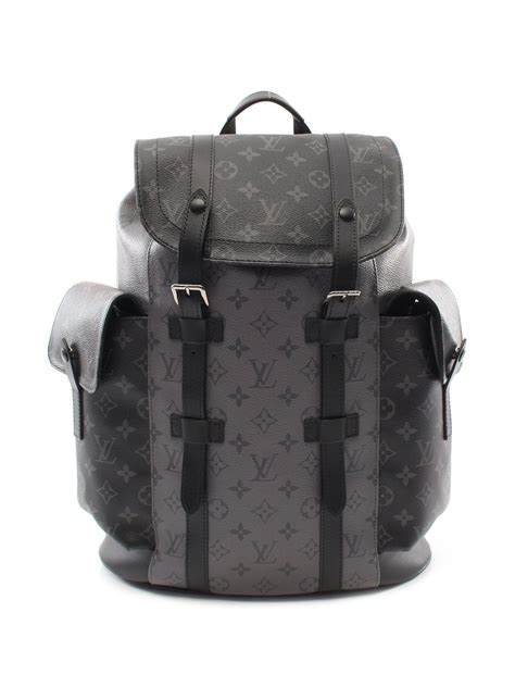 Pre Owned Louis Vuitton Christopher Pm Backpack In Black