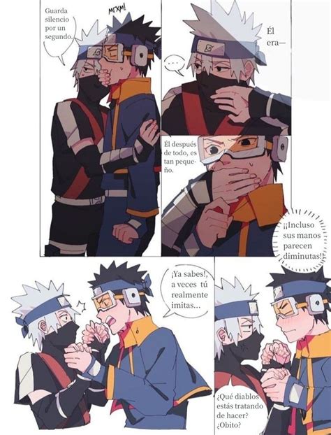 Traducciones Imágenes ObiKaka Naruto anime Naruto divertido