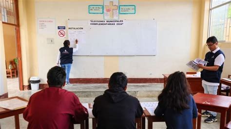 Segunda jornada de capacitación para miembros de mesa ejecutará la ONPE