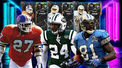 All Madden Calvin Johnson Steve Atwater Darrelle Revis Madden