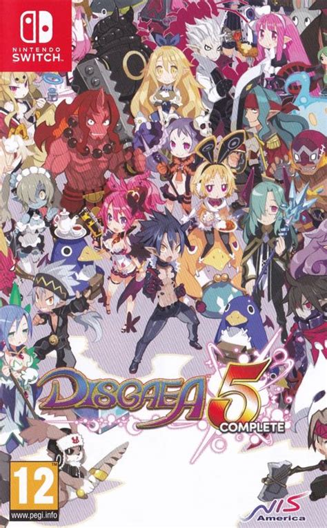 Disgaea 5 Complete Limited Edition Cover Or Packaging Material