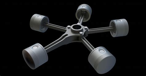 RADIAL ENGINE Autodesk Community Gallery