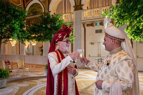 Real Weddings Inside A Same Sex Hindu Anglican Celebration At The Royal York Toronto Life