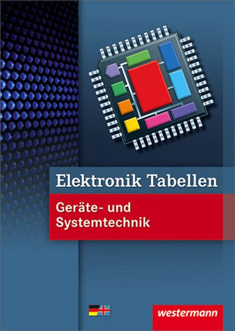 Elektronik Tabellen Ger Te Und Systemtechnik Westermann