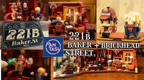 Pantasy 86218 Il 221B Baker Street Di Sherlock Holmes Unboxing Speed