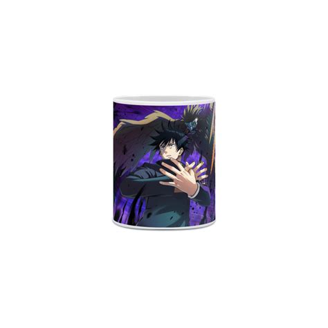 Caneca Caneca Porcelanato Personalizada Anime Jujutsu Kaisen Fushiguro