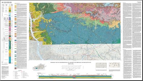 1100000 Scale Geological Map Series Kentucky Geological Survey