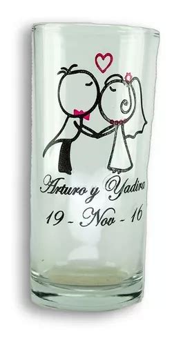 50 Vasos Cuberos Personalizados Boda Xv Años Bautizo Envío gratis