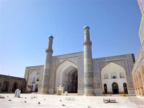 Great Mosque Of Herat Alluring World