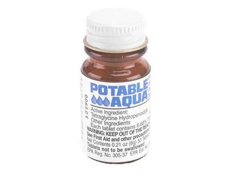 Potable Aqua Potable Aqua 50 Water Purification Tablets Bentgate