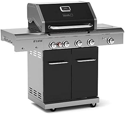 Nexgrill Deluxe 4B Gas Barbecue I 4 Burner Gas Grill With Hob