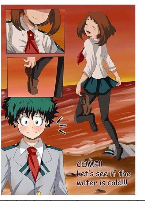 My Heroes Academia Deku X Uraraka