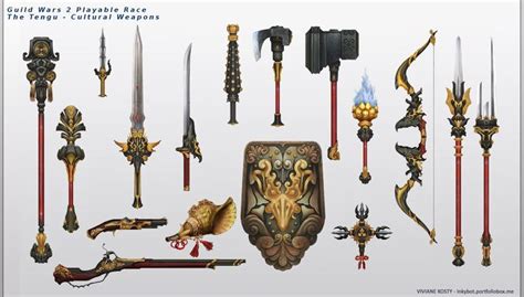 Pin On Weapon Fantasy World奇幻冷兵器设计