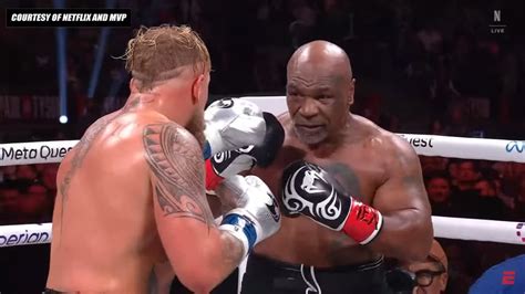 Jake Paul Vs Mike Tyson Full Fight Video Highlights