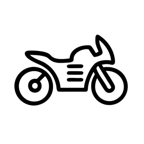 Premium Vector Motor Bike Icon