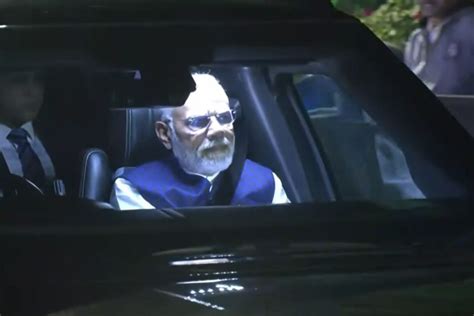 Gujarat Pm Modi Holds Roadshow In Ahmedabad