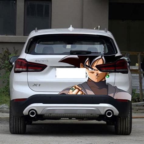 Buy Car Tail Light Dragon Ball Black Goku Rear Tail Light Car Sticker