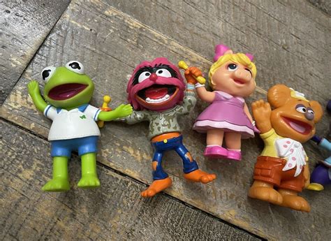 Disney Junior Muppet Babies Figures Lot Of 5 Collectible Toys Set